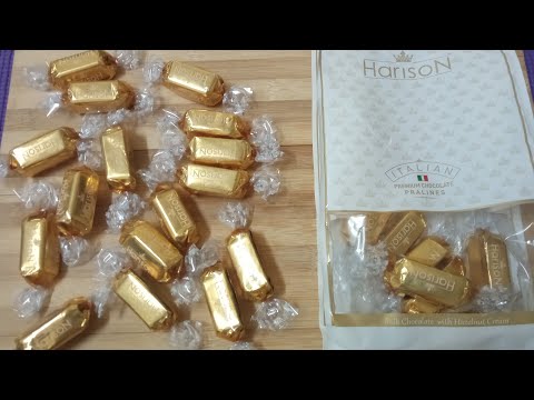Harison Chocolate /Milk chocolate with hazelnut cream/Duty free