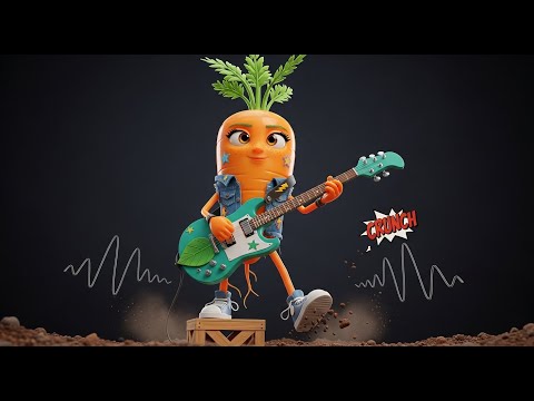 La Band degli Ortaggi 🥕🎸 Canzoni per Bambini | Impara le Verdure Ballando!