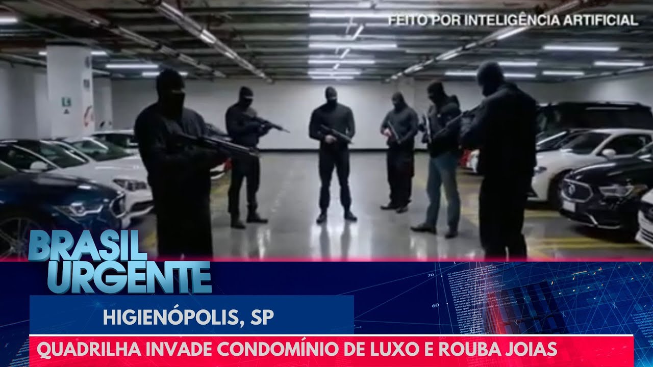 Quadrilha invade condomínio de luxo e rouba joias em Higienópolis | Brasil Urgente