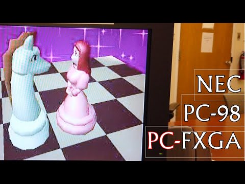 Setting up NEC PC-98 & PC-FXGA (computer & PC-FX game console chipset card only released in Japan)