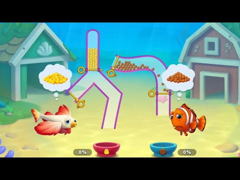 F693 🐠Fishdom Minigames + Gameplay Level 1115-1126🐠 #fishdomminigame #fishdomgameplay