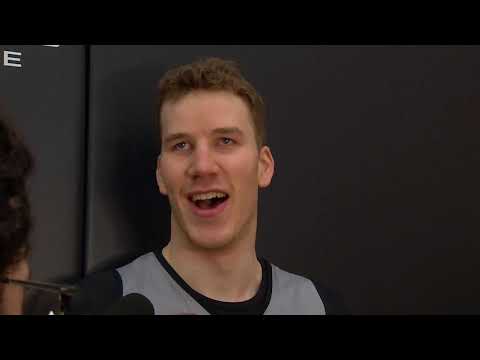 Raptors Practice: Jakob Poeltl - April 19, 2018