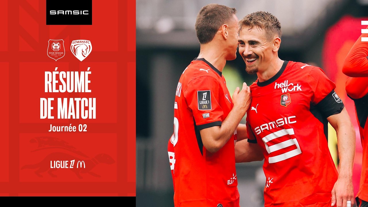 Stade Rennais FC 1901 3 - 2 Le Mans FC highlights