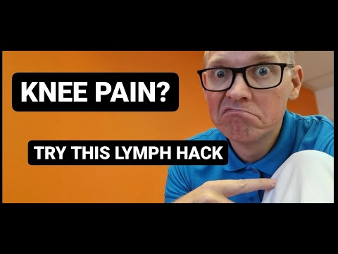 Knee pain? Here's a Lymph Hack to Instantly Fix It!