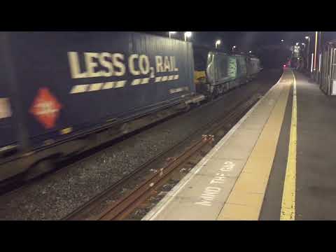 88005/68009 working 4Z48 Mossend Euroterminal to Daventry drs (Tesco) #class88 #class68 #tones #drs