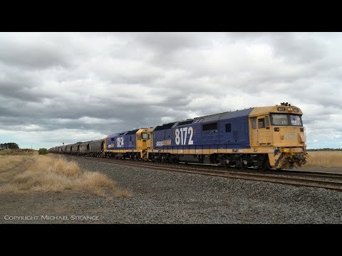 7737V Pacific National Grain - PoathTV Australian Trains & Railways