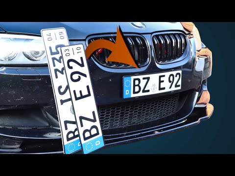 Der BESTE Rahmenlose Kennzeichenhalter! (Langzeittest)