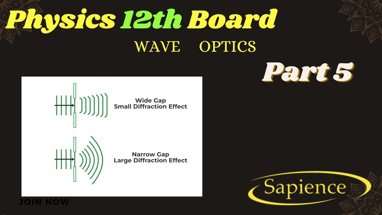 Wave Optics | PART 5 |  Class 12 Physics | Chapter 10