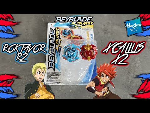 ROKTAVOR R2 XCALIUS X1 DUAL PACK KUTU AÇILIMI - Hasbro - Beyblade Burst