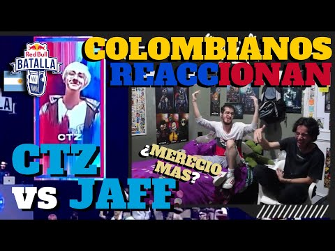 🔴 ¿JAFF MERECIA MAS? - COLOMBIANOS REACCIONAN a CTZ vs JAFF [RED BULL ARGENTINA 2022] 🔴