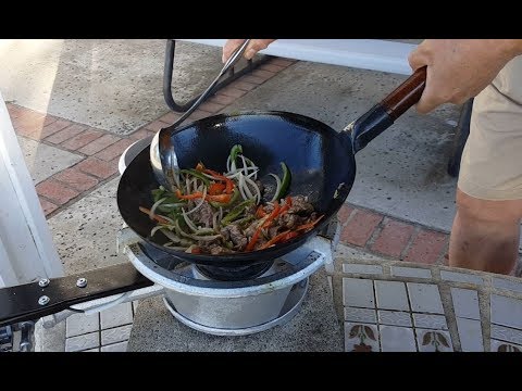 Stir-fried "Wok Hay" Beef Rice Noodles, Hong...