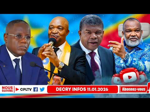 DECRY INFOS 11.1.26,NANGA ECRIT A LOURENCAO ET DECLINE L'OFFRE. PPRD,GU"ERRE CAMPS SHADARY-MINAKU