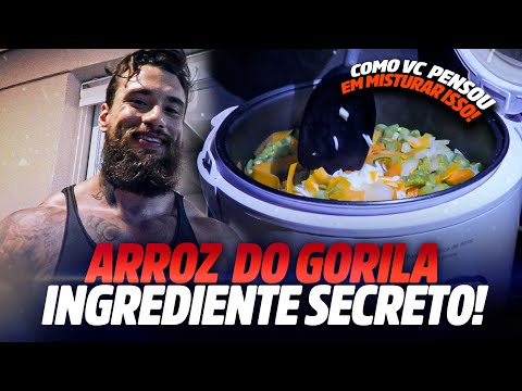 O FAMOSO ARROZ DO GORILA - ''COZINHANDO NA CASA DO CHRIS''