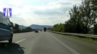 preview picture of video 'A4: AK Erfurt - AS Eisenach-West (3x)'