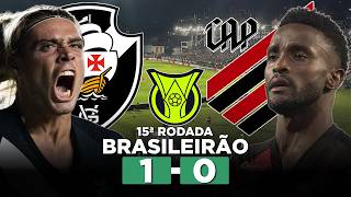COM GOL DE THIAGO MENDES, VASCO VENCE O ATHLETICO E SALTA NA TABELA DO BRASILEIRÃO!