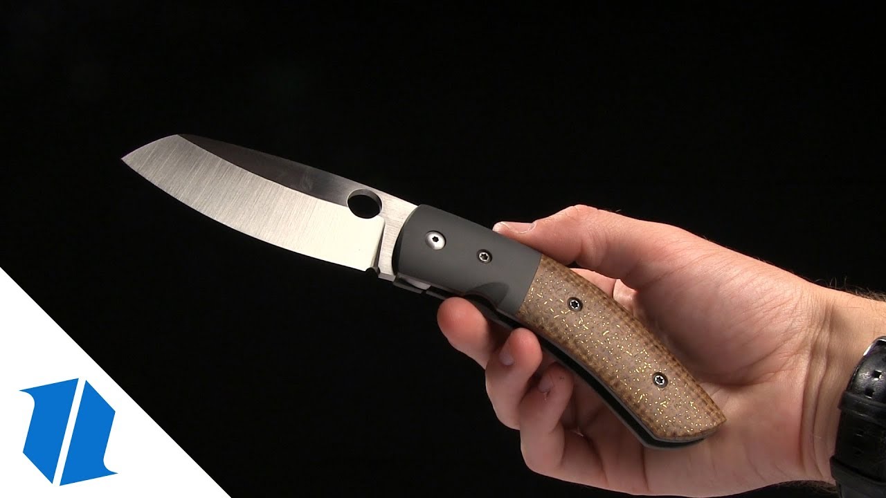 ウォール　Precision Blade Deviant Blades Whale Frame Lock Knife Zirc/Thunderstrike Kevlar