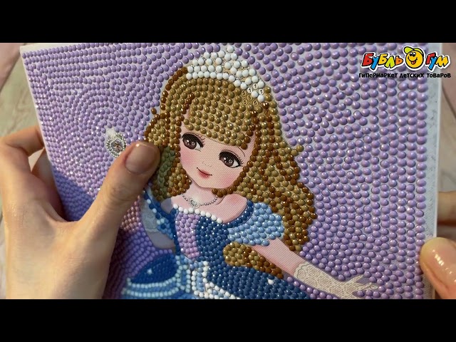 Набор Lanson Toys алмазная мозаика частичное заполнение 20х20см в ассортименте - видео