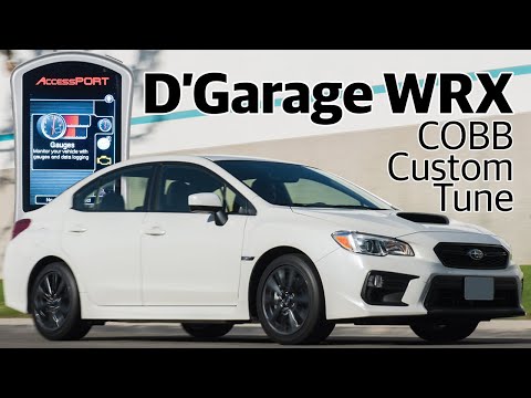 Testing & Dyno Results | COBB Custom Tune for D'Garage WRX