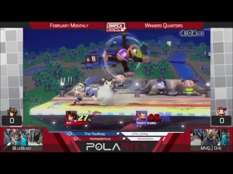CFL Smackdown February Monthly - BlueBeast (Pit) vs MVG | Dyr (Diddy Kong)