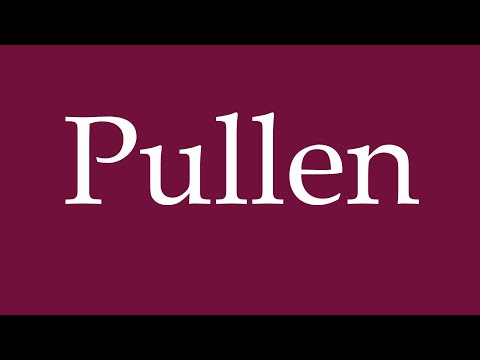 How to Pronounce ''Pullen'' (Bottles) Correctly in German