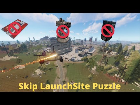 Looting Launch Site with Minicopter Safely ! |Rust Tips