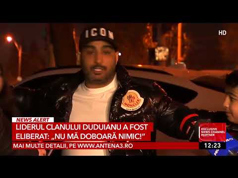 Laurenţiu Duduianu, zis şi Ciprian Pian, a fost eliberat din închisoare: Nu mă doboară nimic!