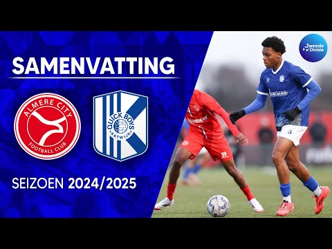 Samenvatting Jong Almere City FC - Quick Boys | Tweede Divisie