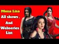 Mona Lisa All Tv Serials List Full Web Series List Indian TV Actress Nazar