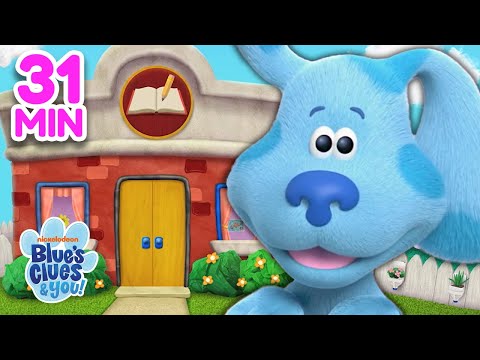 Going To School With Blue 📚 Compilation! | Blue's Clues & You