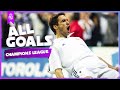 All of Raúl González’s goals for Real Madrid in the Champions League!