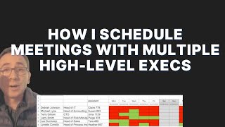 Efficiently Schedule Executive Meetings: Watch How!