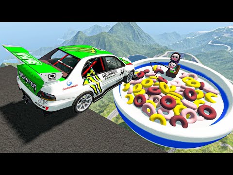 Open Bridge Crashes Over Giant Screaming Hand #18 - BeamNG.Drive