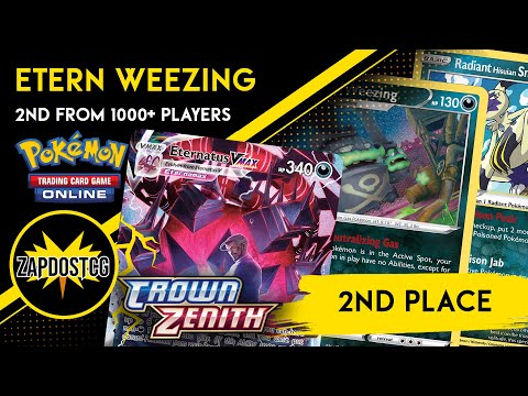 2nd Place Eternatus VMAX / Weezing deck From Knoxville is BUSTED (Pokemon TCG)