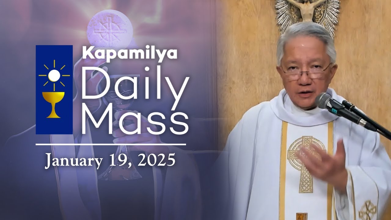 January 19, 2025 | 𝐊𝐚𝐩𝐚𝐦𝐢𝐥𝐲𝐚 𝐒𝐮𝐧𝐝𝐚𝐲 𝐌𝐚𝐬𝐬 | His Signs and Miracles
