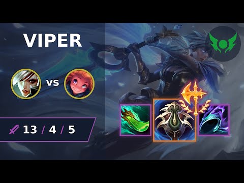 [ Viper ] Riven MID vs Zoe | Low ELO Adventure 2024 #12