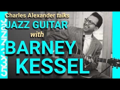 BARNEY KESSEL talks Jazz Guitar with Charles Alexander - London, UK - 18th May 1986
