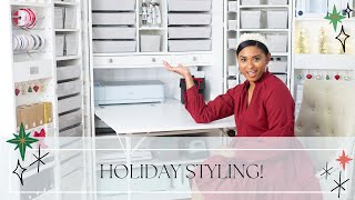 Craft Room Holiday Decorations - DREAMBOX STYLING (Day 4)