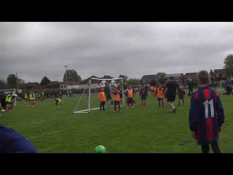 Sam's free kick for Barnham Trojans
