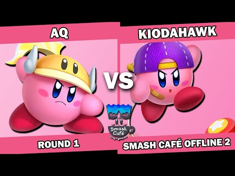 AQ (Cutter) vs Kiodahawk (Yo-Yo/Ninja/Beam) OFFLINE Kirby Fighters 2 Tournament Smash Cafe 06/22/15
