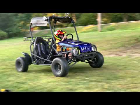 Tao Jeep Automatic Go Kart 125cc Test run