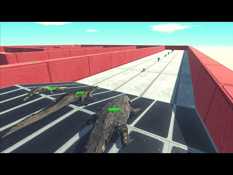 Impossible Maze - Croco Team ARBS | Animal Revolt Battle Simulator