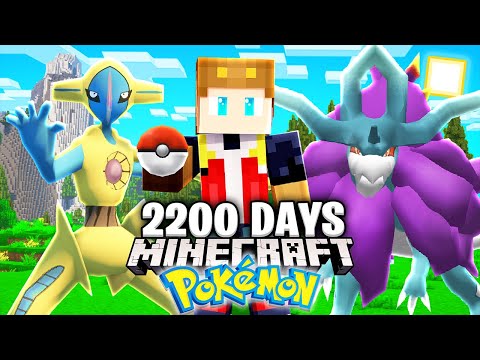 EPIC: Moose Survives 2200 Days in Pokemon Minecraft!