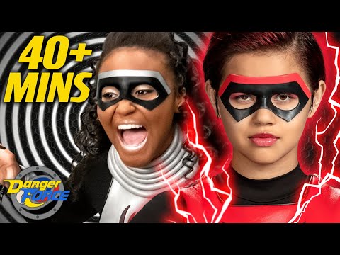Every Time Danger Force Uses Their Powers! | 40+ Minutes of Superpowers! | Danger Force