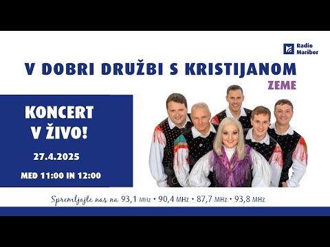 🎶 Ansambel Zeme – v živo v oddaji V dobri družbi s Kristijanom 🎶