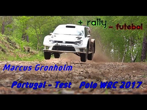 VW Polo WRC 2017 Test - Portugal - With Pure Engine Sounds