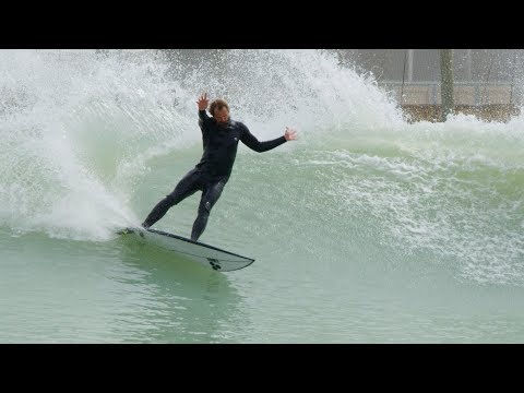 Britt Merrick and Nathaniel Curran Test Ride CI's Happy at the Surf Ranch