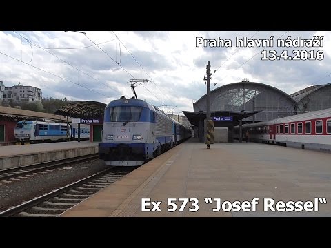 Ex 573 “Josef Ressel“ | Praha hlavní nádraží | 13.4.2016