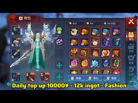 Eternal Night Demon Lord MMO Private Server - Daily top up 10000¥ - 12k ingot