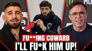 Ilia Topuria Blasts Arman! Called Him COWARD for Backing Out of Islam Makhachev Fight!