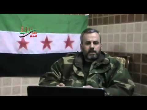 مقابلة مع المقدم الطيار اسماعيل الملا عمير قائد المجلس العسكري في دير الزور